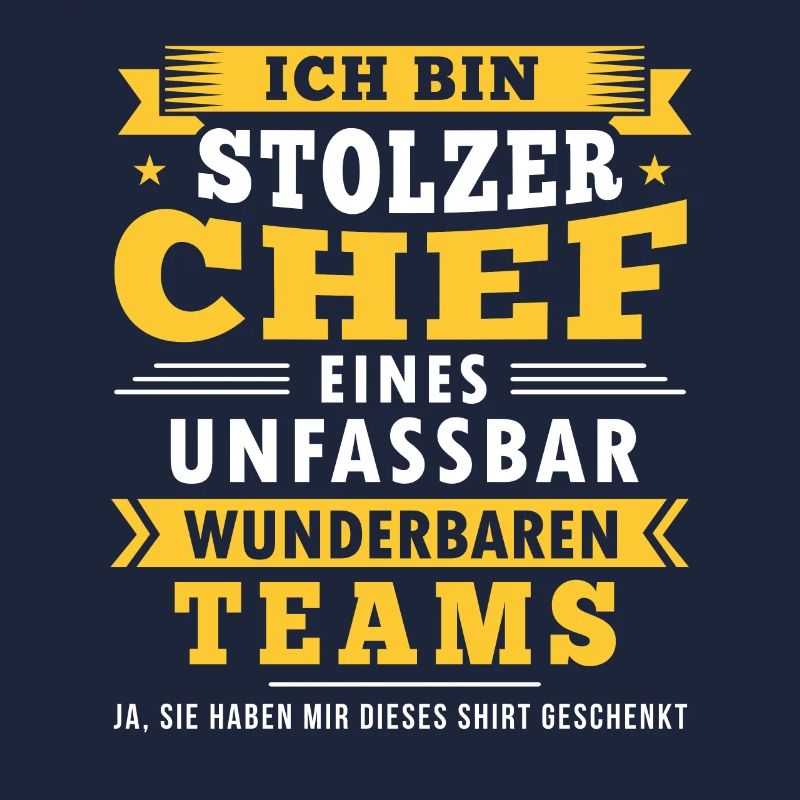 Chef Geschenk Beruf Arbeit lustiger Spruch