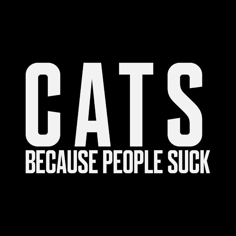 Les chats parce que les gens sont nuls