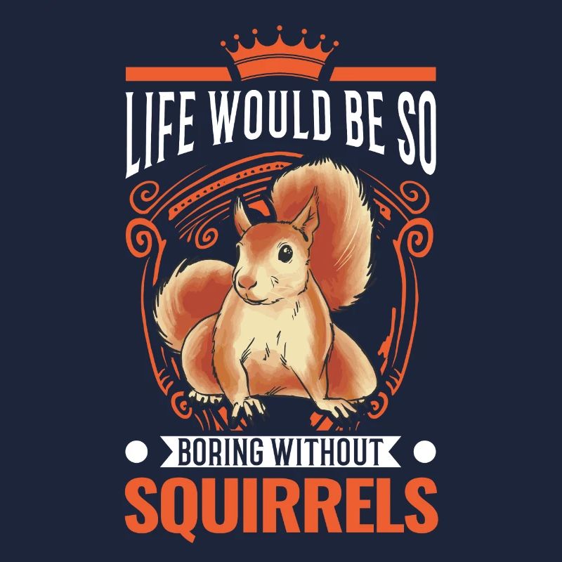 Eichhörnchen Geschenk Squirrel Grauhörnchen