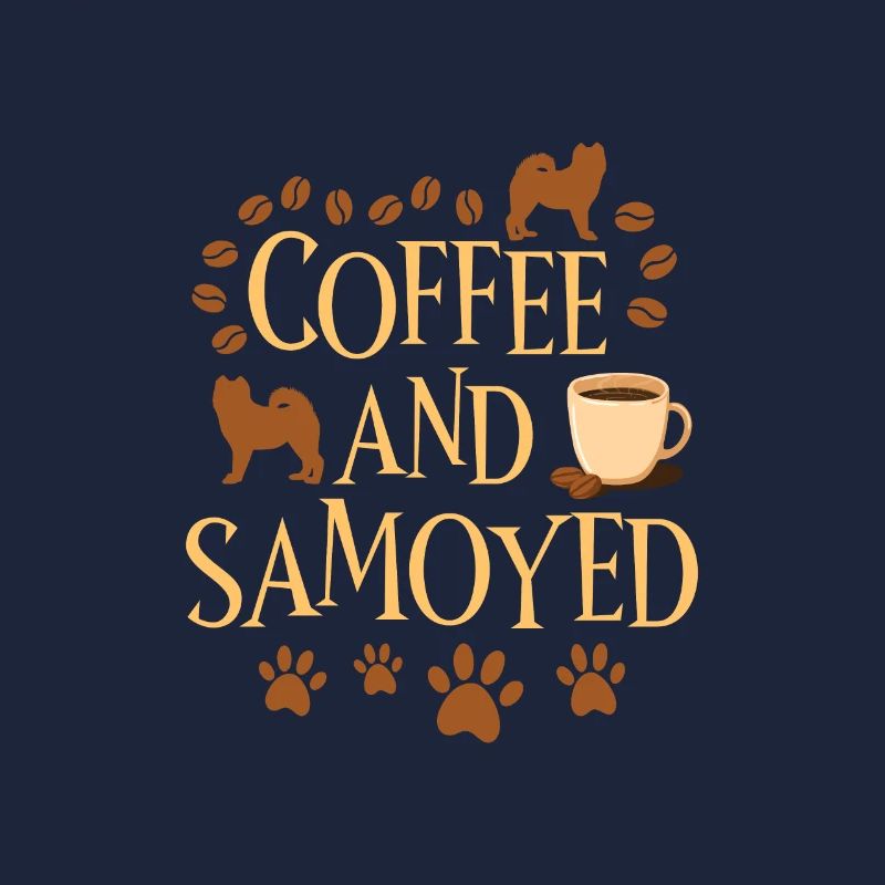 Coffee and Samoyeds