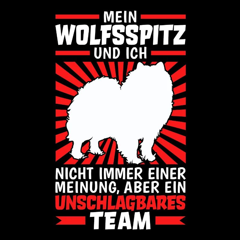 Wolfsspitz und Ich deutscher Spitz Keeshond