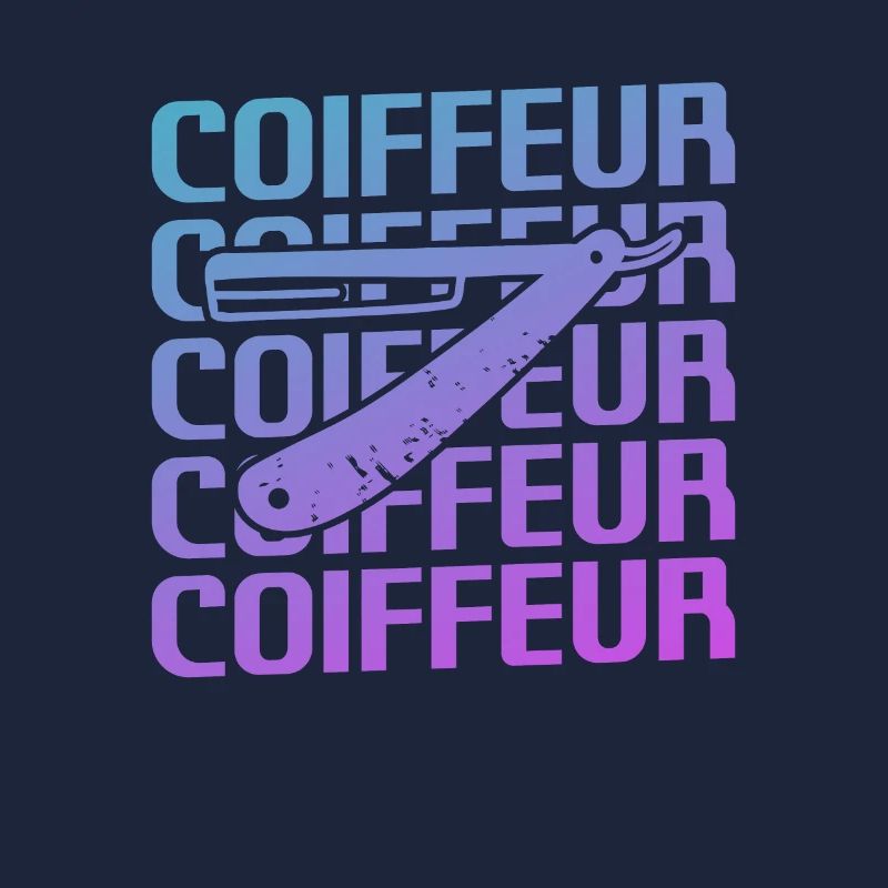 Retro Coiffure Barbier Coiffeuse