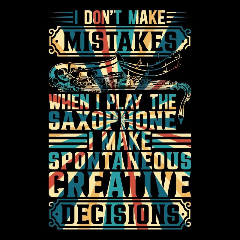 Sax Playing Saxophone I Make Spontaneous Creative