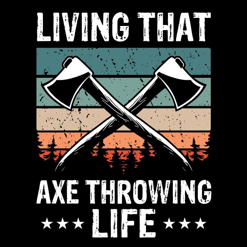 Hatchet Tosser that Axe Throwing life Tossing