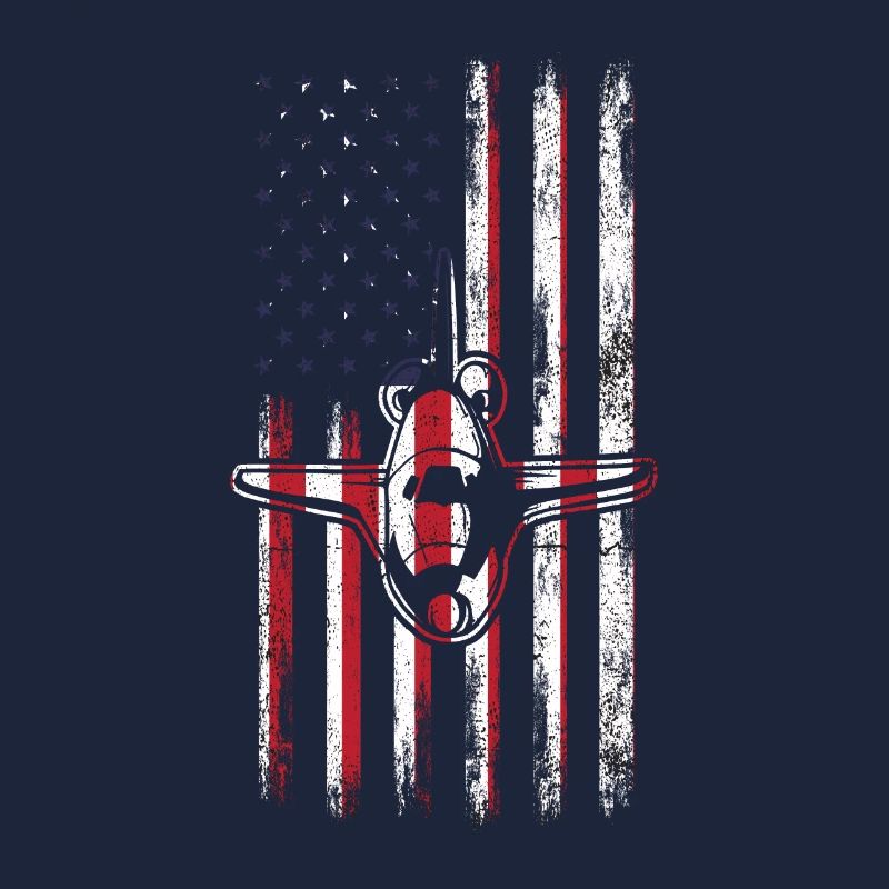 Espace aérospatial Voyage spatial Vol spatial USA Flag Space