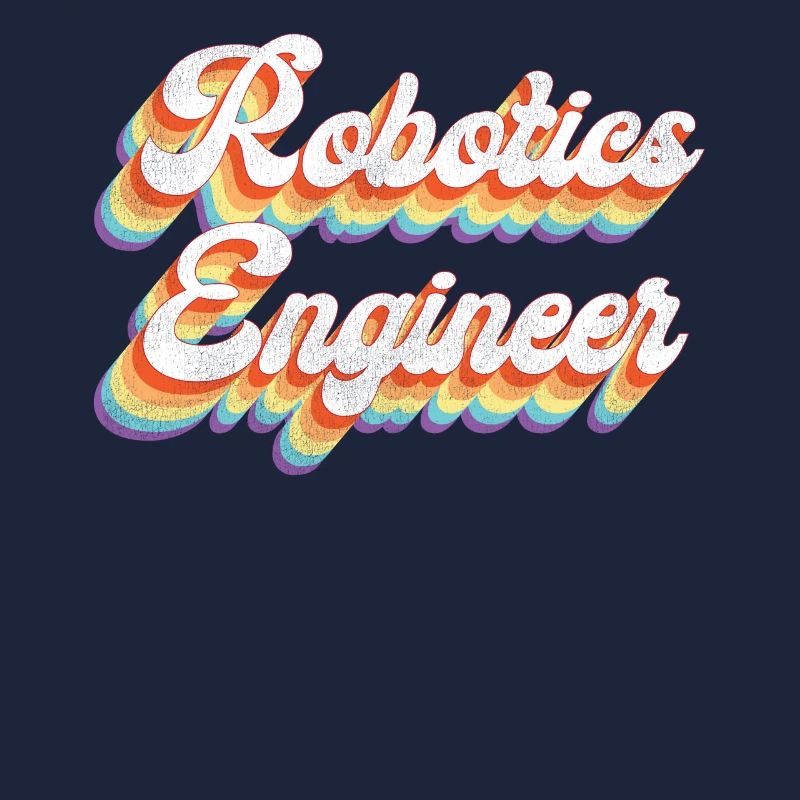 Robot Robotics Engineer Retro