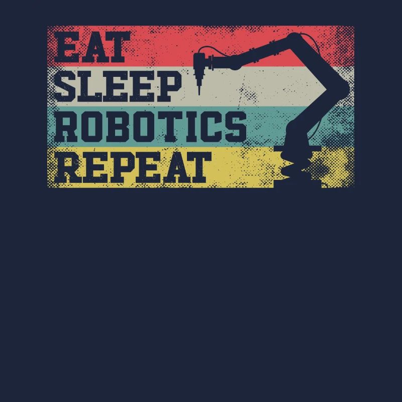 Robot Robotics Engineer Retro