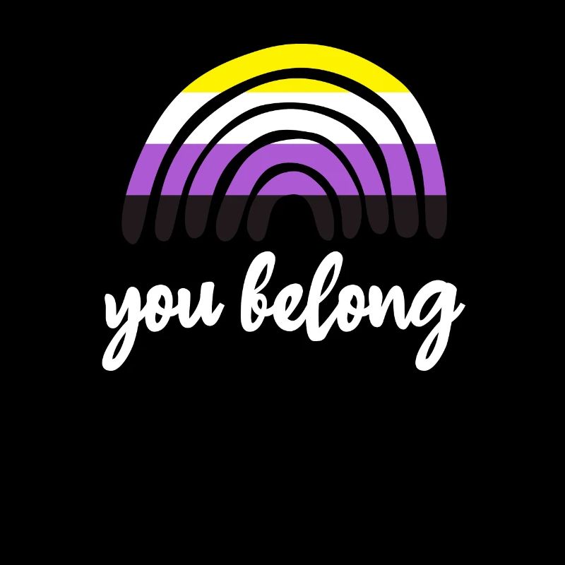 Non Binary Gender Flagge Geschenk