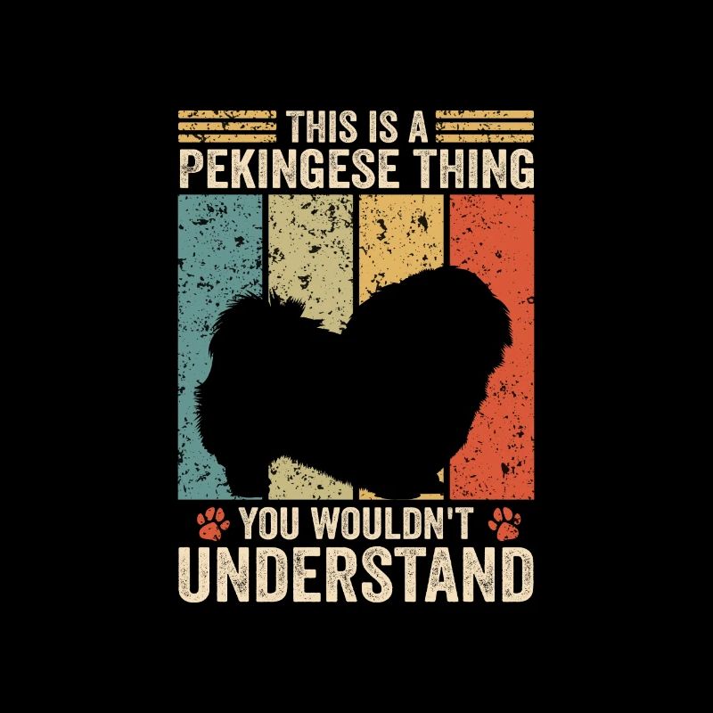 This is a Pekingese thing