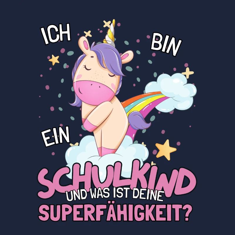 Bye Bye Kindergarten, hallo Schulkind Einhorn
