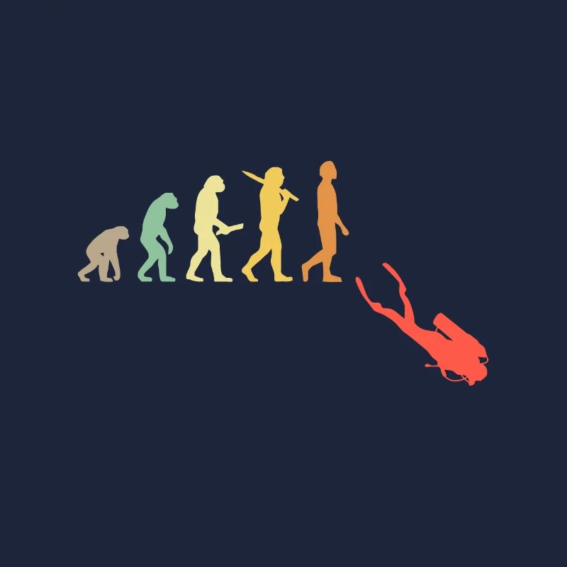 Retro Diving Evolution Gift