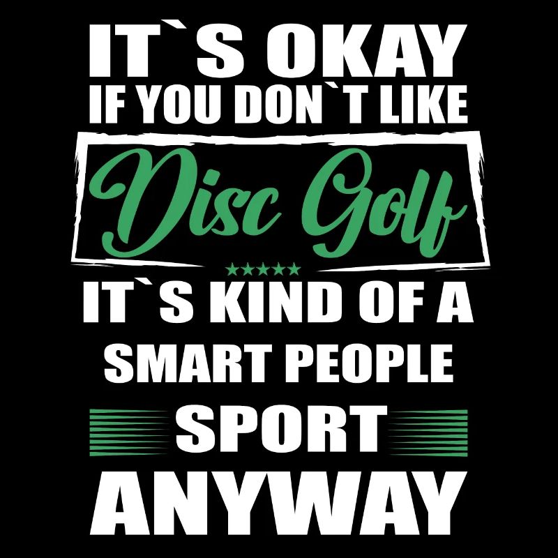 Ce n’est pas grave si vous n’aimez pas le disc golf