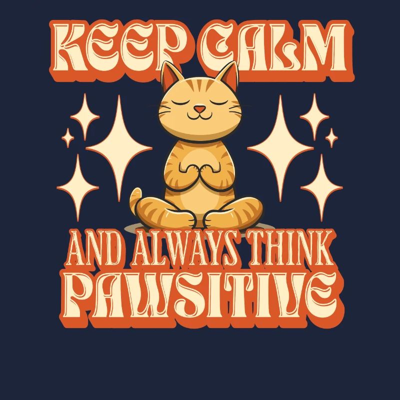 Keep Calm - always think PAWsitive