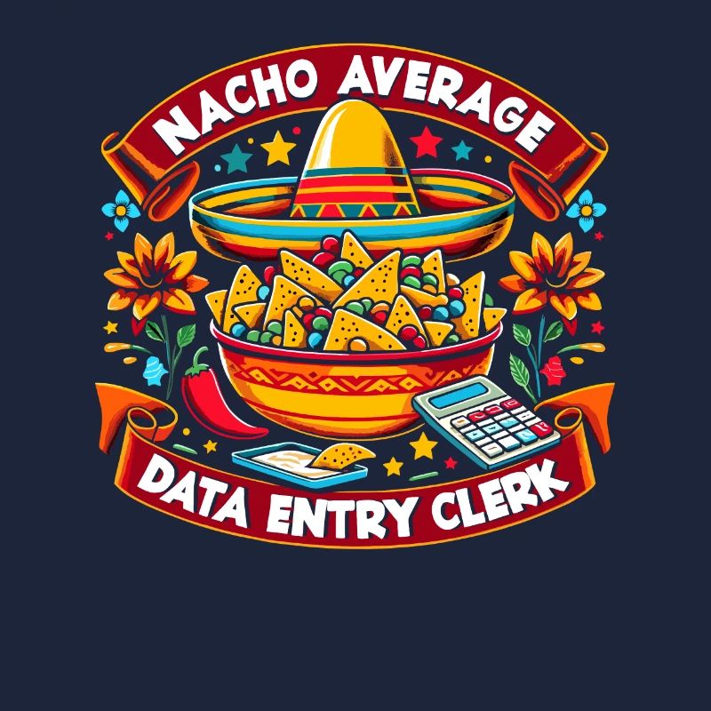 Nacho Average Data Entry Clerk Cinco De Mayo Taco