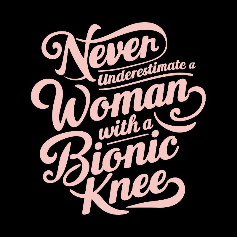 Femme Bionic Chirurgie De Remplacement Du Genou Joint