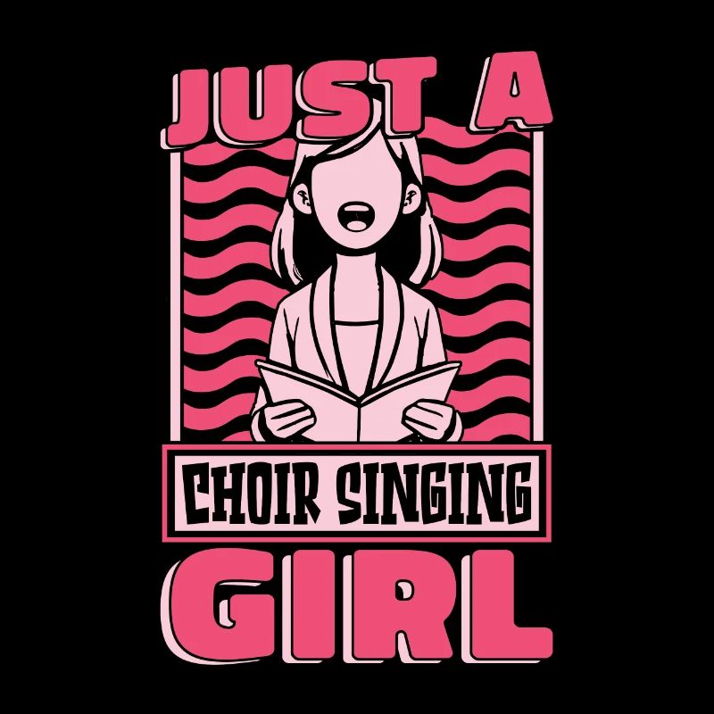Chanteuse de chorale Juste une chanteuse de chorale