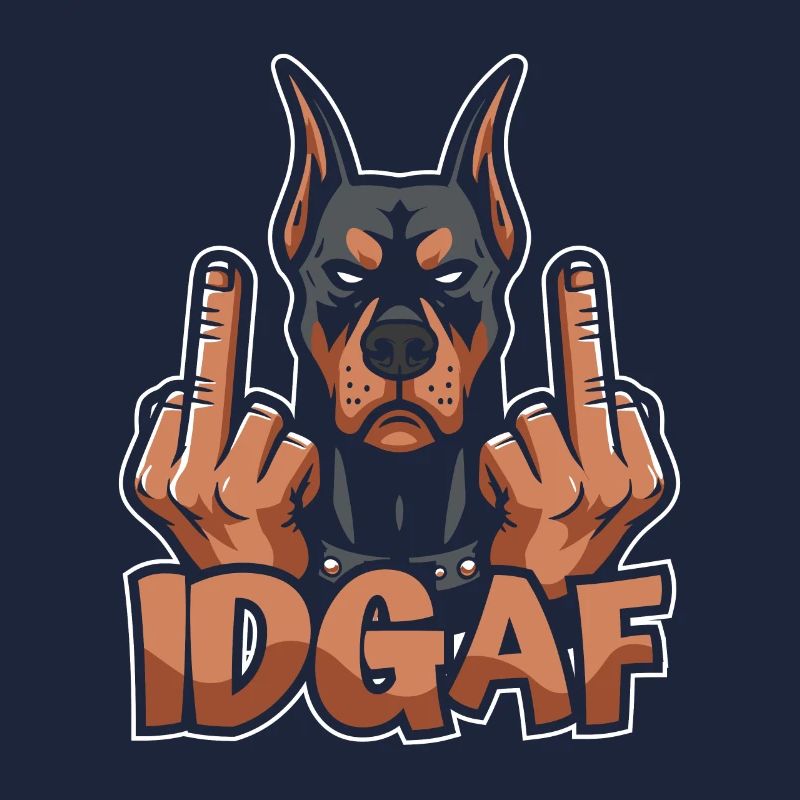 Doberman Idgaf
