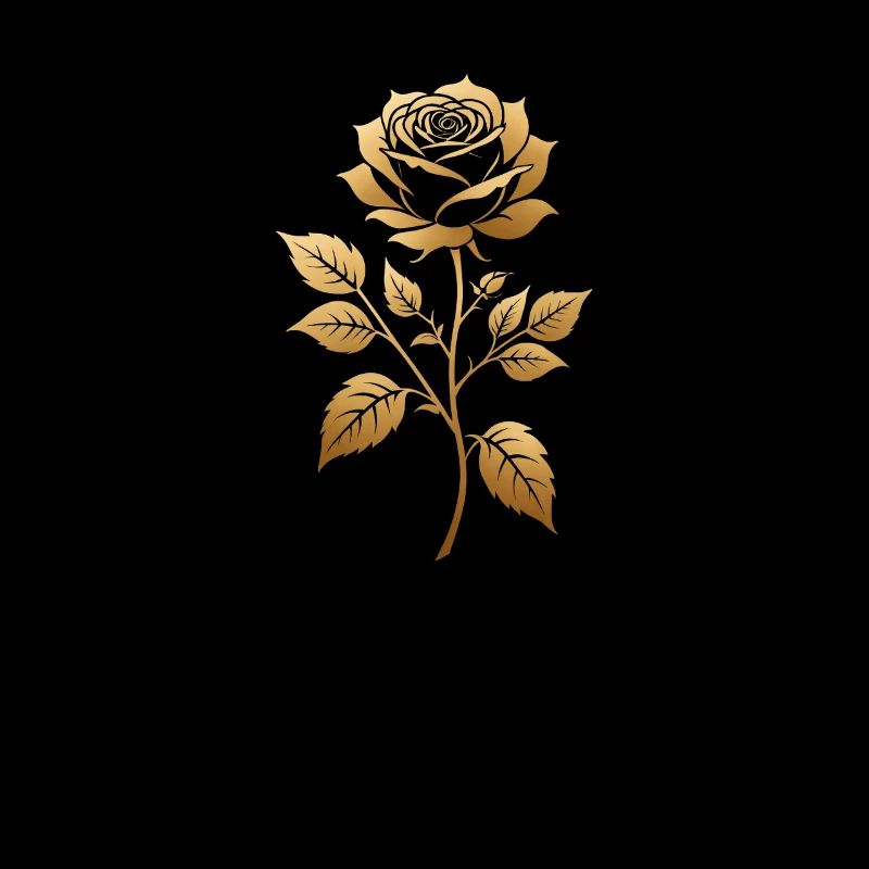Gold Rose Elegance