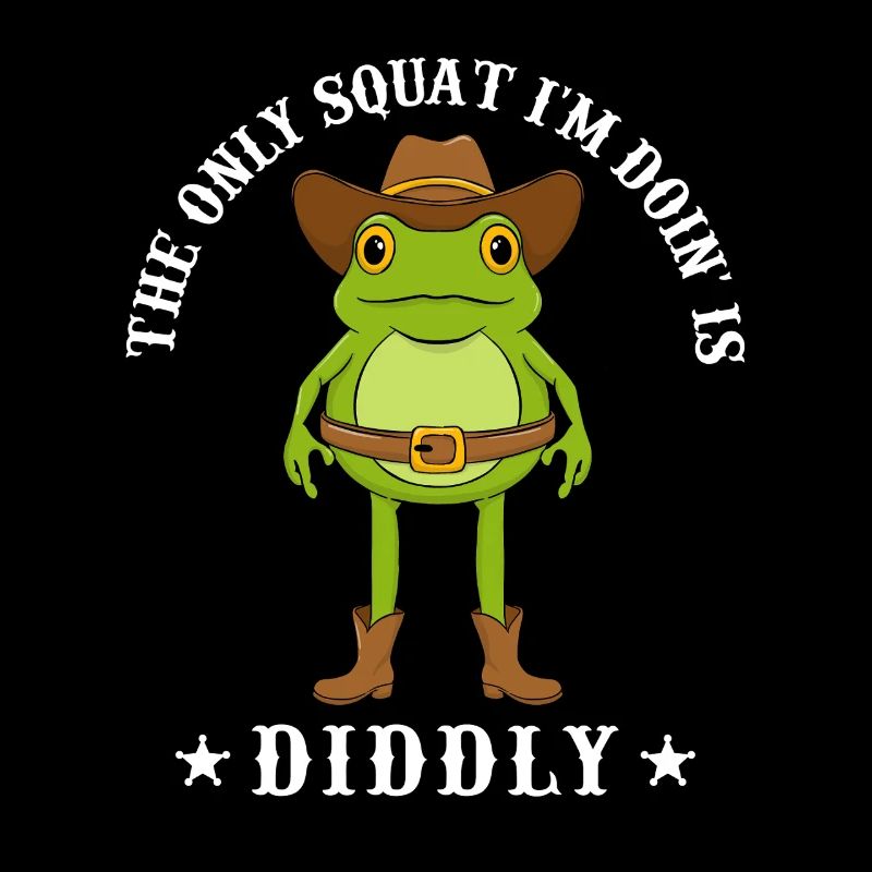 Le seul squat que je fais, c’est Diddly - Frog Lover