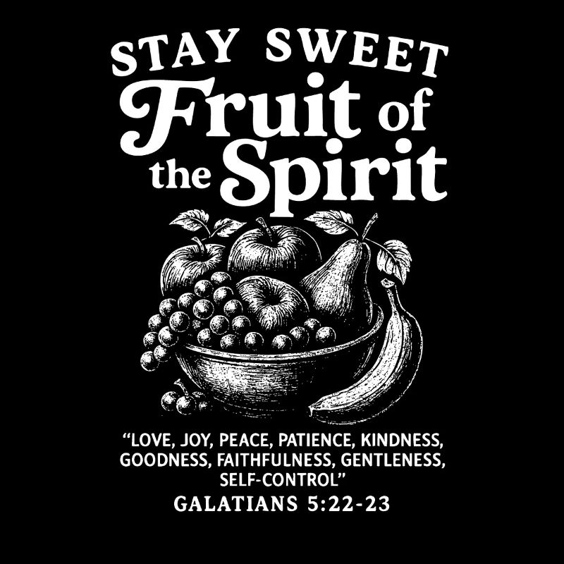 Fruit de l’ Conception de versets bibliques