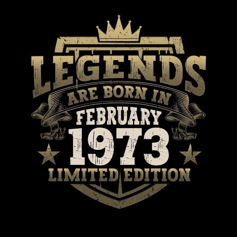 February born 1973 50th birthday gift man