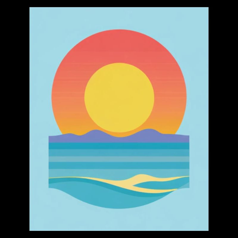1 cool summer sunset