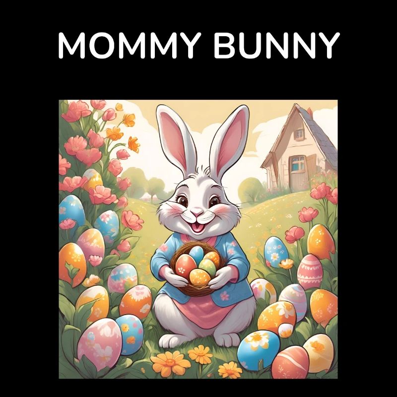 Mom Bunny Easter Egg Gift