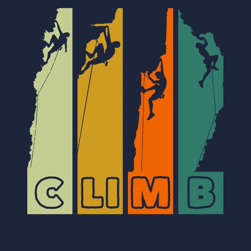 Climb Bergsteigen Klettern Retro