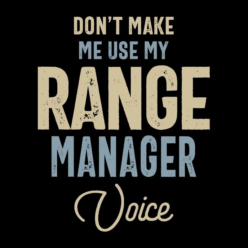 Range Manager Job Occupation Birthday Worker