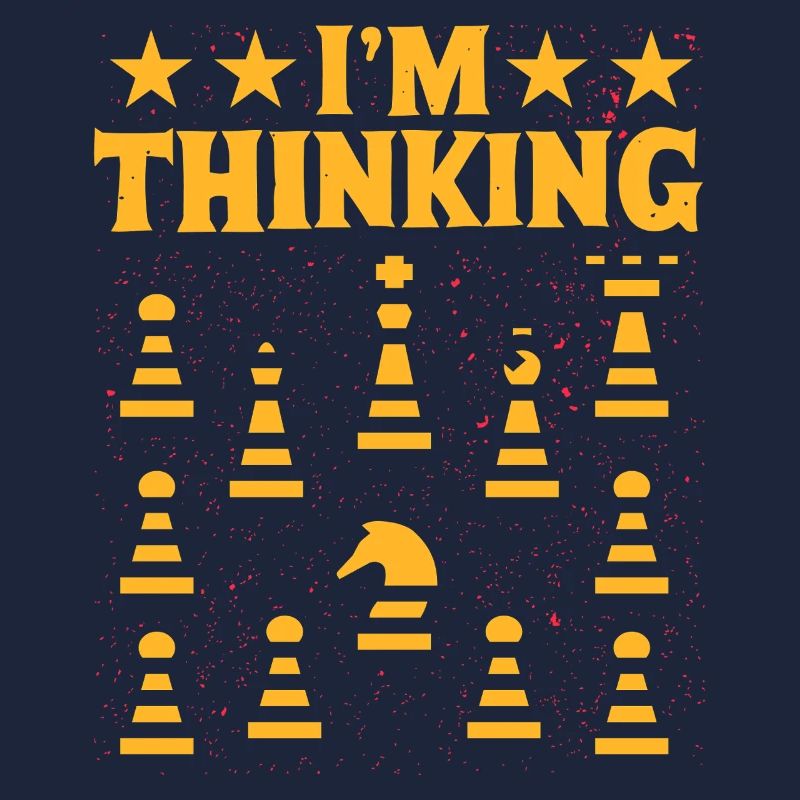Ich denke, bitte warte Schach