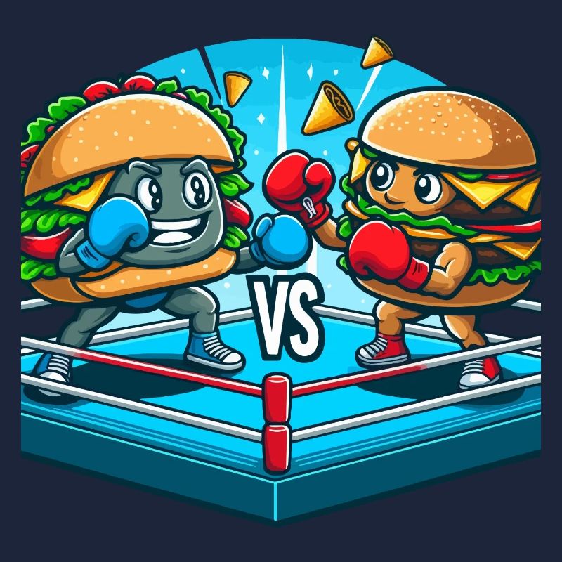 Boxing Hamburger