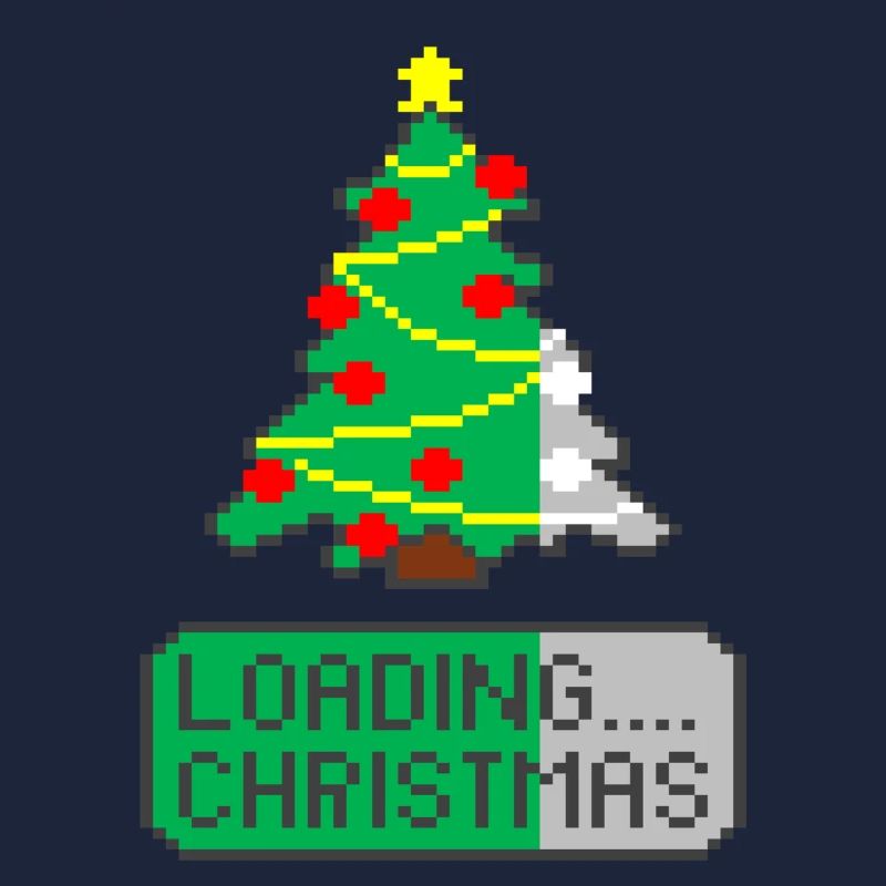 Loading Xmas tree