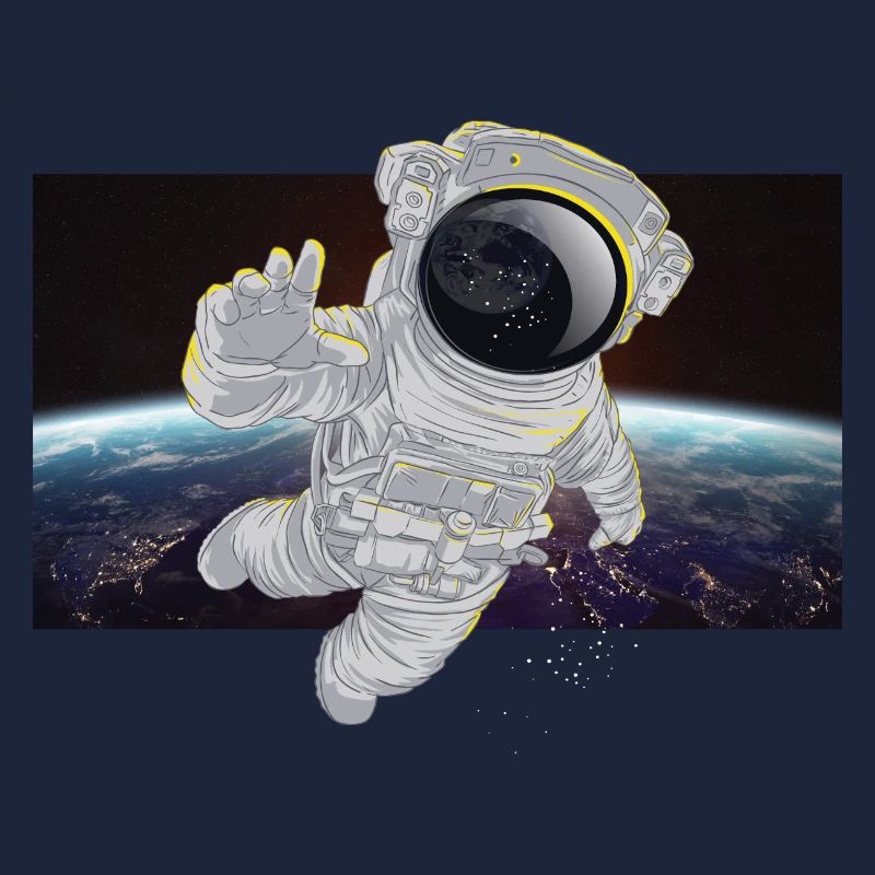 Astronaute dans l’espace