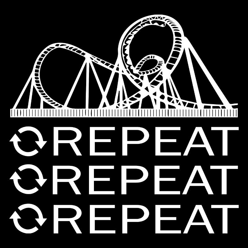 Rollercoaster Achterbahn
