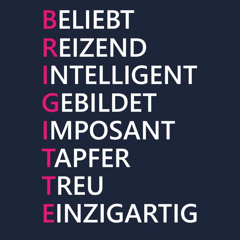 Brigitte Name Geschenk