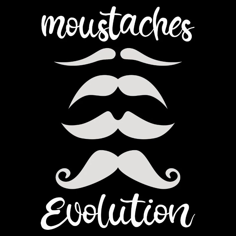 moustache évolution
