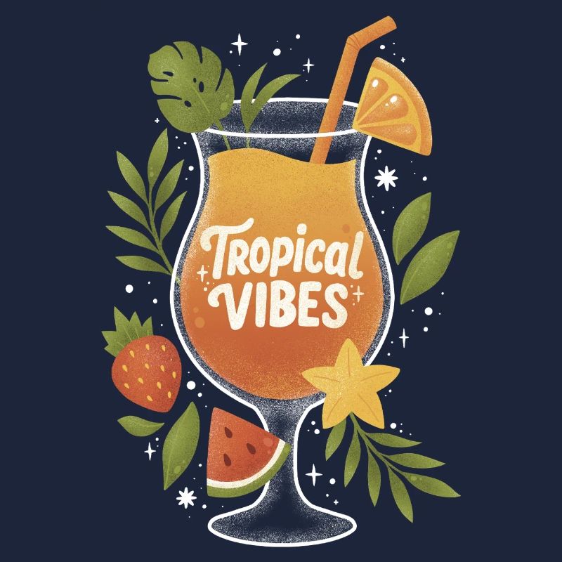 Tropical Vibes – Eistee Sommer Getränk
