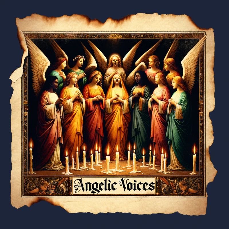 Chœur d’anges à la lueur des bougies