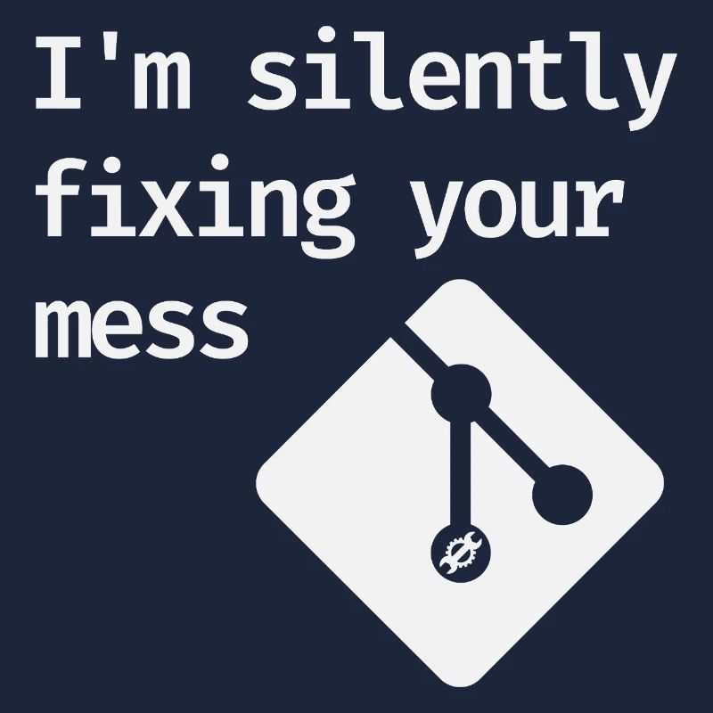 Git Fixer – Dev Shirt für stille Helden