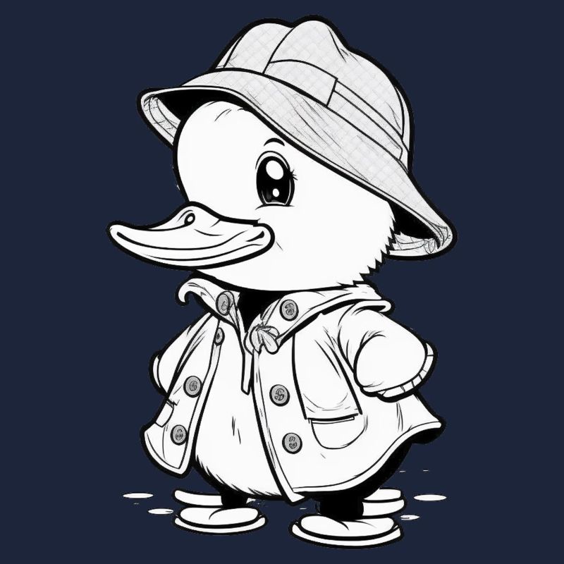 Dapper Duck - Ready for Adventure