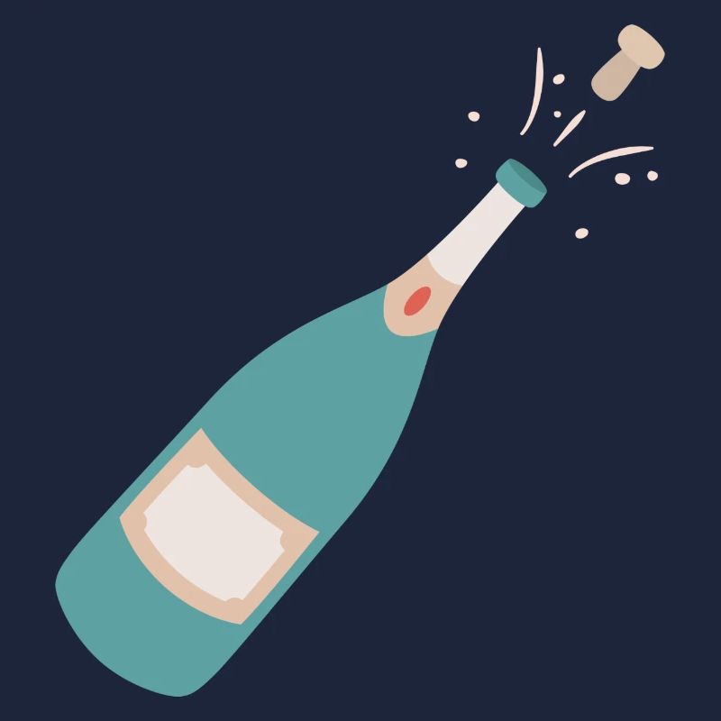 Champangner Flasche