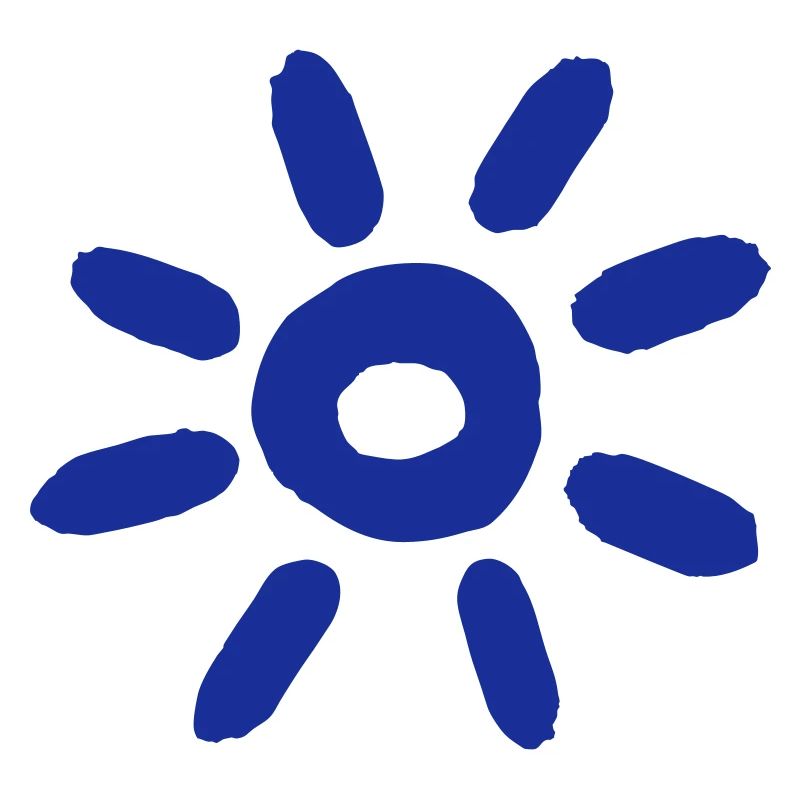 Blaue Sonne