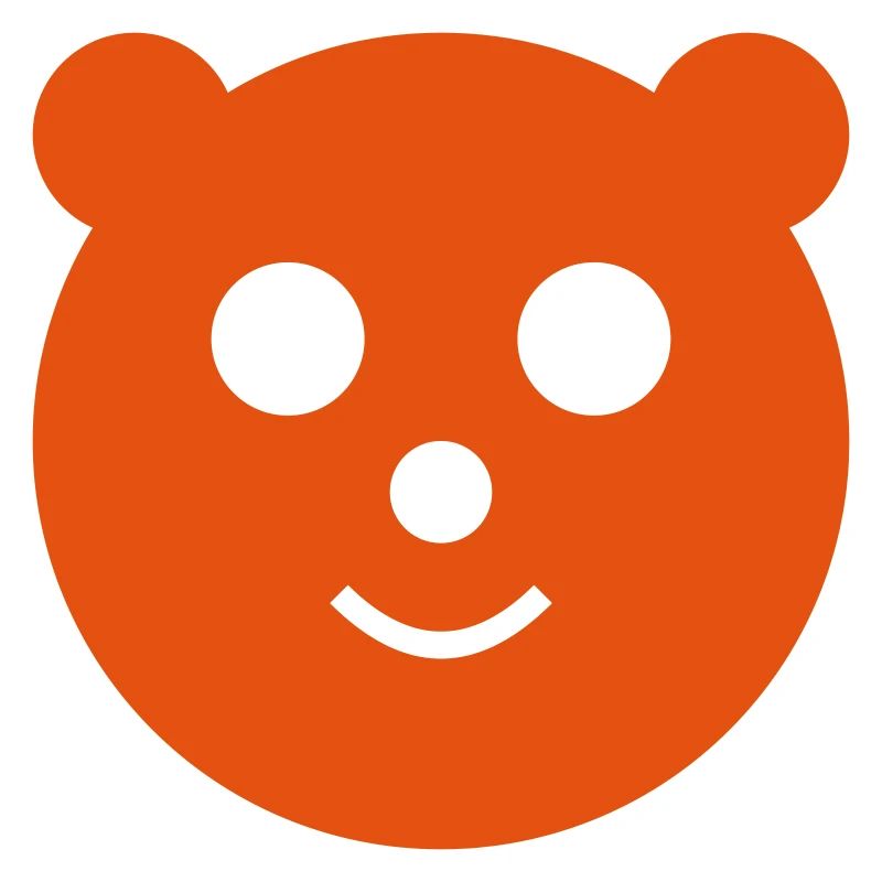 Teddybär-Kopf