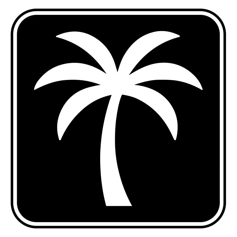 Palm Tree Icon Summer