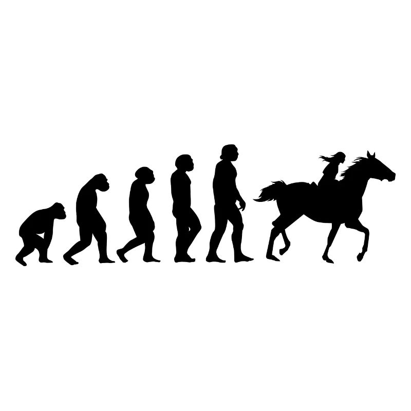 Evolution und Pferd -