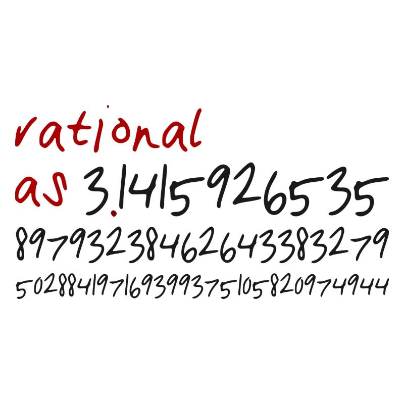 rational as Pi