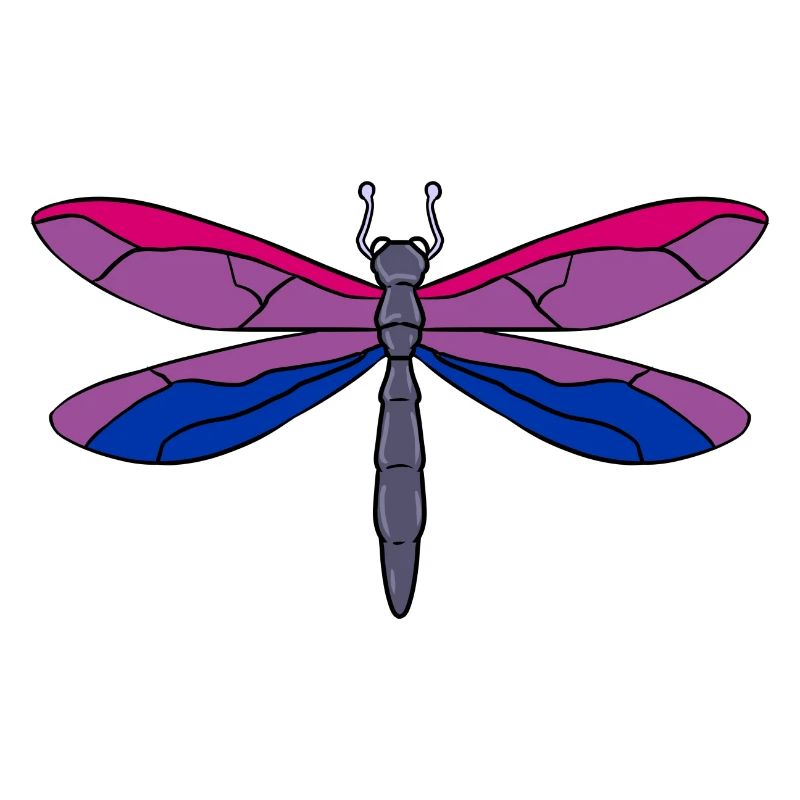 Bisexual Pride Libelle