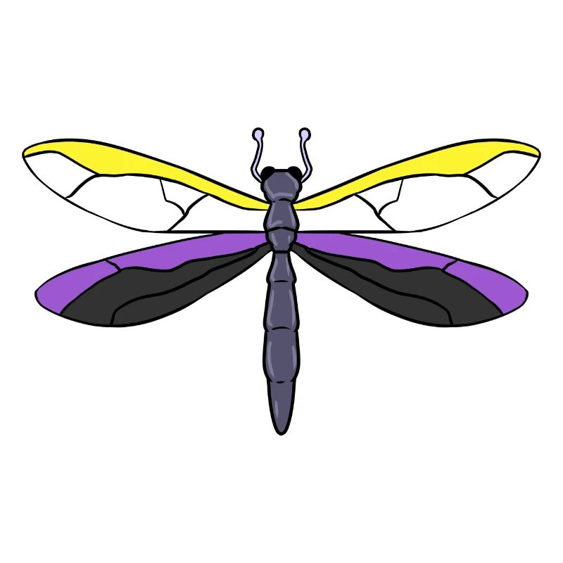 Nonbinary Pride Libelle