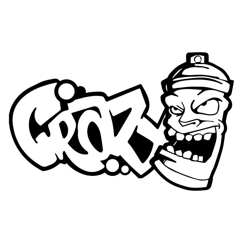 crazy graffiti Spraydose