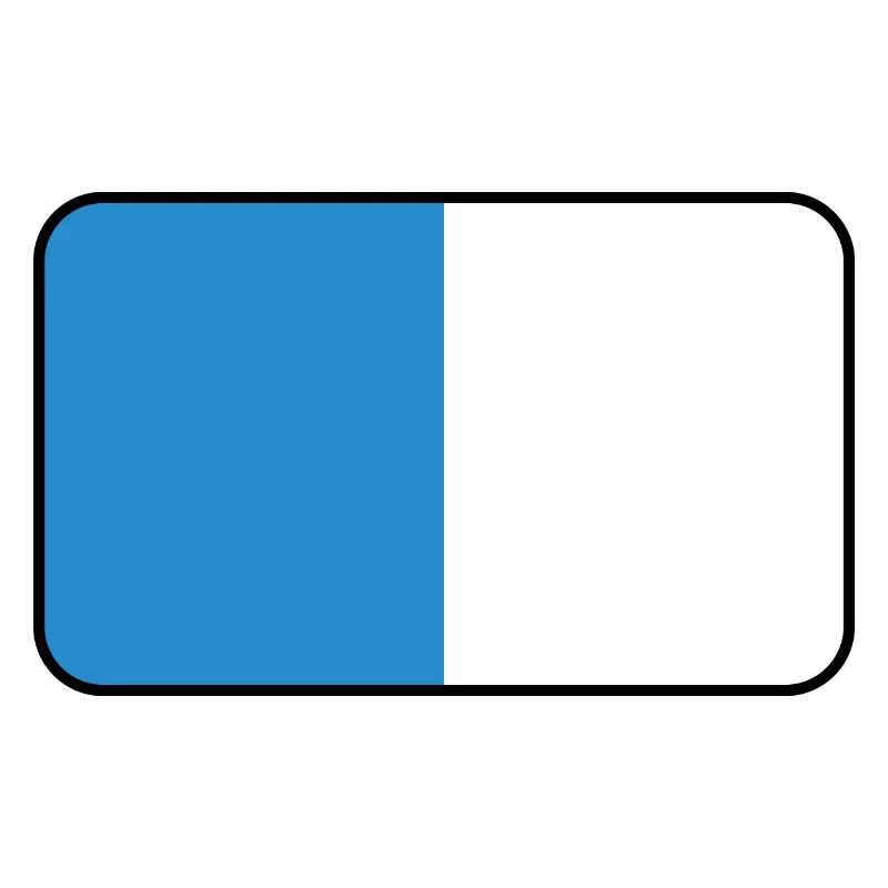 Flaggenvignette oder Logo von Luzern